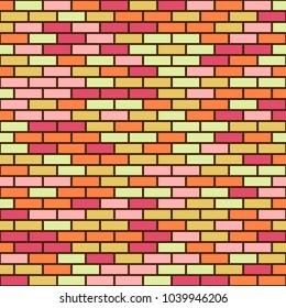 Stone plate paving pattern. Abstract geometric shapes ornament vector illustration. Mosaic tracery texture background.