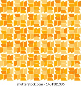 Stone plate paving pattern. Abstract geometric shapes ornament vector illustration. Mosaic tracery texture background.