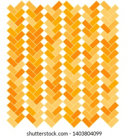 Stone plate paving pattern. Abstract geometric shapes ornament vector illustration. Mosaic tracery texture background.
