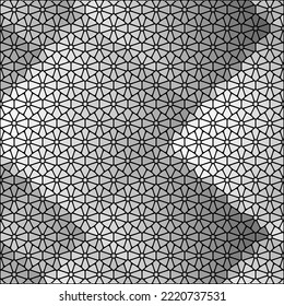 
Stone plate paving  pattern. Abstract geometric colorful shapes ornament vector texture. Gray Pebbls.