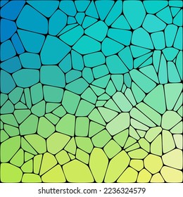 Stone plate paving pattern. Abstract geometric colorful shapes ornament vector texture. Color Pebbls.