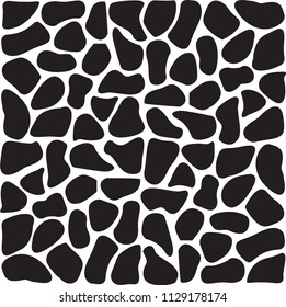 Stone plate paving pattern monochrome background