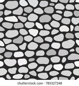 Baldosas de placas de piedra. Fondo impecable. Ilustración del vector