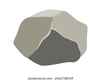 Stone Rock Climbing Background Illustration