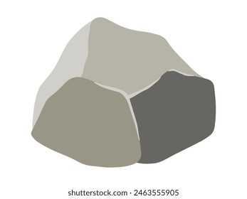 Stone Rock Climbing Background Illustration