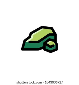 Stone, Rock in Mountain, Garden Icon
