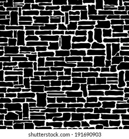 stone seamless texture. No mash no gradient. Vector illustration