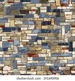 stone seamless texture. No mash no gradient. Vector illustration