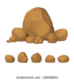 stone set vector