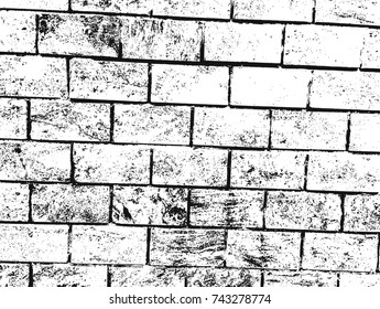 Stone surface. White, black background.