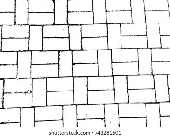 Stone surface. White, black background.