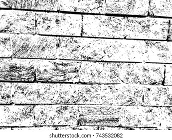 Stone surface. White, black background.