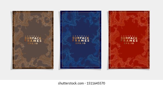 Stone Texture Abstract Vector Backgrounds Set