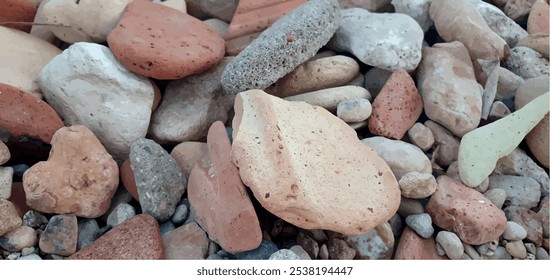 Stone texture background. Brick wall texture, stone road, stone texture, stonework background. Interior and exterior design, facade, fence. Building materials, repair and construction.