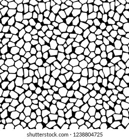 Stone texture background. Seamless pattern. Vector. 