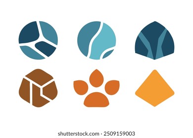 Stone Texture Logos for Brand Recognition