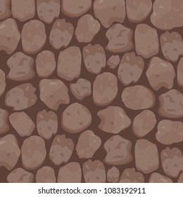 Stone Textured Background in Cinnamon Brown Tone