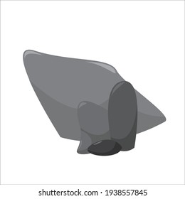 Steinvektor, 3D-Rock für Naturgrafik und so weiter.