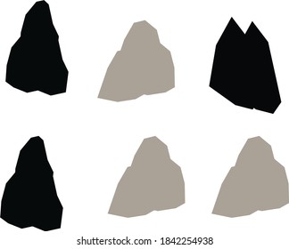 
stone Vector  background nature .