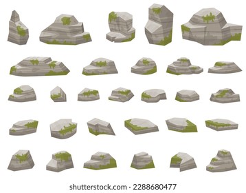 Stone vector design illustration isolated on white background