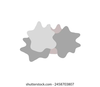 stone vector design isolated in white background