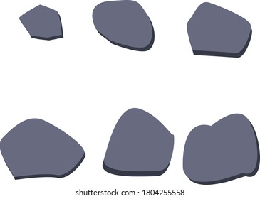 stone Vector game illustration background