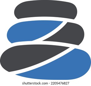 stone Vector illustration on a transparent background. Premium quality symmbols. Glyphs vector icons for concept and graphic design.