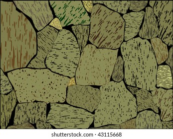 Stone wall