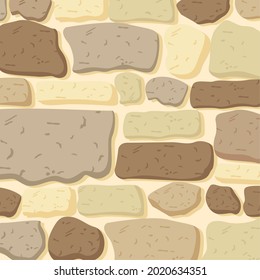 icono de estructura anticuada de pared de piedra