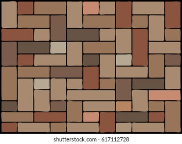 stone wall background beautiful banner wallpaper design illustration 