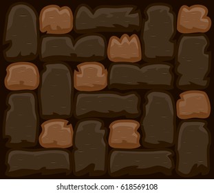 stone wall background beautiful banner wallpaper design illustration 