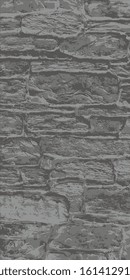 Stone wall. Masonry. Imitation of a stone wall. Vector illustration. Vintage background