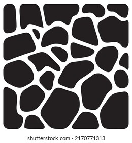 Stone wall patern. Vector image