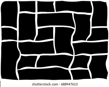stone wall seamless texture beautiful banner wallpaper design illustration 