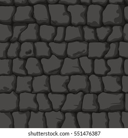 Stone wall seamless texture, stonewall background, brick wall nature patten
