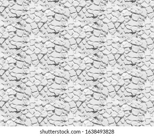 stone wall vector seamless pattern