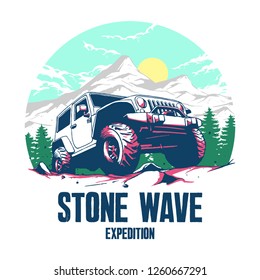 stone wave offroad car