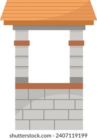 Stone Window Arch Vector Illustration