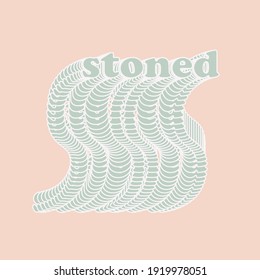 steinfarbene Illustrationsziffern, moderne Vektorgrafik