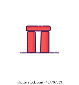 Stonehenge Icon Illustration