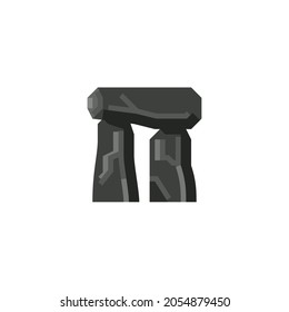 Stonehenge Icon Isolated On White Background