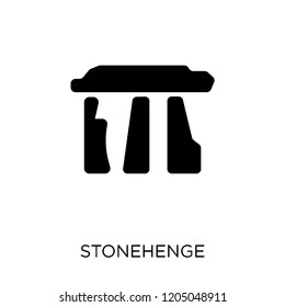 Stonehenge icon. Stonehenge symbol design from Architecture collection. Simple element vector illustration on white background.