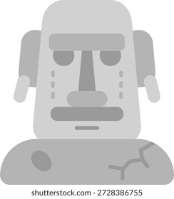 Stonehenge Linie Vektor Icon Design