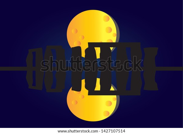 Stonehenge Silhouette Vector Black Stock Vector (Royalty Free ...