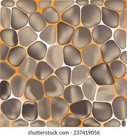 Stones background, vector illustration.