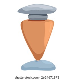 Piedras que se equilibran entre sí, creando una atmósfera serena y consciente