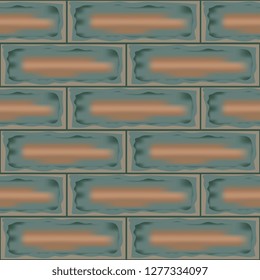 Stones. Decorative stones. Background of abstract bricks. Seamless vector graphics