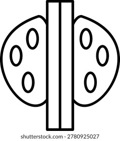 Stones Icon Vector Element line icon design vector icons