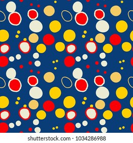Stones on the beach creative pattern. Digital design for print, fabric, fashion or presentation.