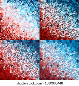 Stones pattern. Vector background with smooth pebble. Natural colors seaside wet pebble vector illustration. Spa stones flat design.